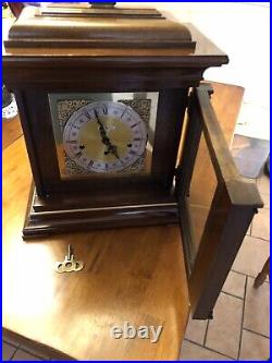 Howard Miller Mantel Clock Triple Chime Thomas Tompion German Movement