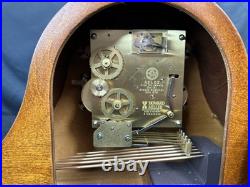 Howard Miller Mantel Clock Westminster AEL02 5 Jewels & 6 Bronze Bushings