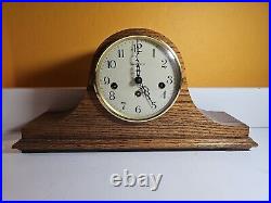 Howard Miller Mantel Clock Westminster Chimes 340-020 2 Jewels With Key