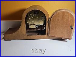 Howard Miller Mantel Clock Westminster Chimes 340-020 2 Jewels With Key