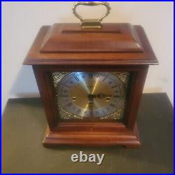 Howard Miller Mantel Shelf Clock Model 612-481 Dual Chime Quartz German 2114