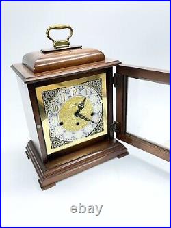 Howard Miller Mantle Clock 612-429 Triple Chime Key Wind #1050-20 withKey & Book
