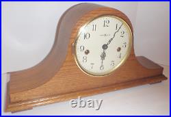 Howard Miller Mantle Clock 612-618 Westminster Chime Hermle Key Wind Movement