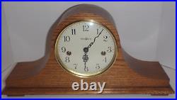 Howard Miller Mantle Clock 612-618 Westminster Chime Hermle Key Wind Movement