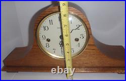 Howard Miller Mantle Clock 612-618 Westminster Chime Hermle Key Wind Movement