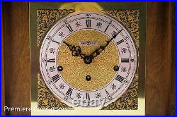 Howard Miller Mantle Clock Model 4998 No. 142-H Triple Chime Key Wind Movements