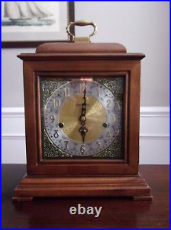 Howard Miller Mantle Clock Model 612-429 Triple Chime Key Wind Hermle #1050-20
