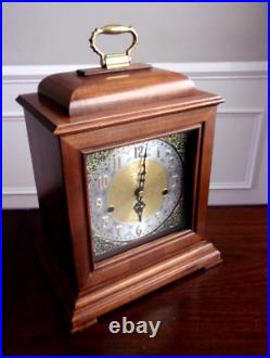 Howard Miller Mantle Clock Model 612-429 Triple Chime Key Wind Hermle #1050-20