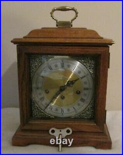 Howard Miller Mantle Westminster Chime Clock Germany 2 Jewels 340-020