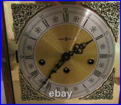 Howard Miller Mantle Westminster Chime Clock Germany 2 Jewels 340-020