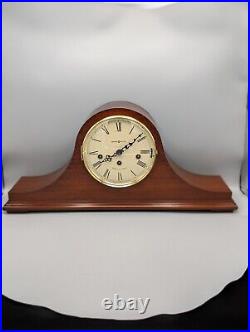 Howard Miller Mason Mantle Clock, Windsor Cherry 630161 5 Jewels Key Clock