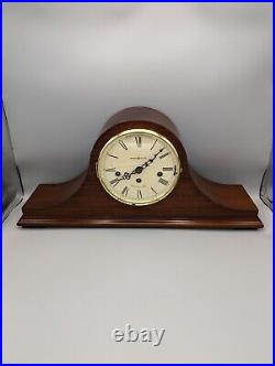 Howard Miller Mason Mantle Clock, Windsor Cherry 630161 5 Jewels Key Clock