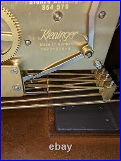 Howard Miller Mason Mantle Clock, Windsor Cherry 630161 5 Jewels Key Clock