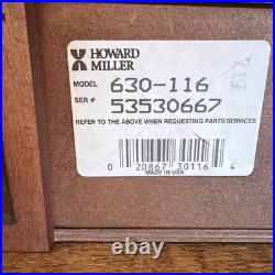 Howard Miller Millenium Edition 340-020 Clock Model630-116 Ser #53530667