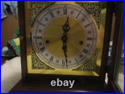 Howard Miller Model 612-437 Westminster Chime Mantle Clock. Real Wood, With Key