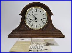 Howard Miller Model 613-102 Mechanical Westminster Chime Mantel Clock Vintage
