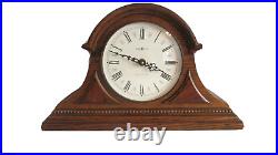 Howard Miller Model #613-103 Westminster Chime Oak Mantle Clock Quartz Vintage