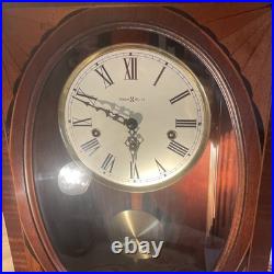 Howard Miller Model #613-153 Westminster Chime Key Wind Pendulum Wall Clock