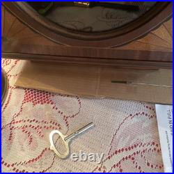 Howard Miller Model #613-153 Westminster Chime Key Wind Pendulum Wall Clock