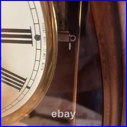 Howard Miller Model #613-153 Westminster Chime Key Wind Pendulum Wall Clock