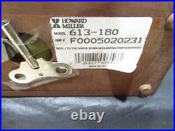Howard Miller Model 613-180 Mantle Clock withkey Westminster Chime