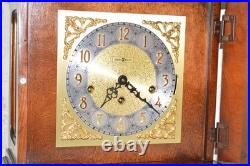 Howard Miller Model Tompion 612-436 Triple Chime Clock With Rare Dial Spandrels