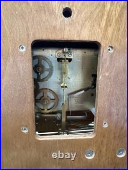 Howard Miller Oak Clock. 620-140 Vintage Westminster Chime. READ