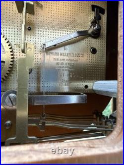 Howard Miller Oak Clock. 620-140 Vintage Westminster Chime. READ