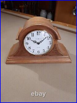 Howard Miller Oak Mantle Clock Model 630-120