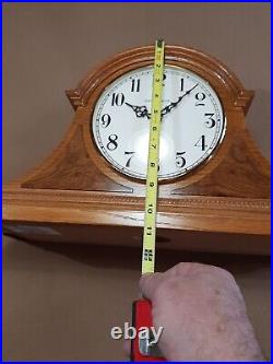 Howard Miller Oak Mantle Clock Model 630-120