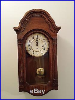 Howard Miller Pendulum Wall Clock Model 613-226 with Key Wound Westminster Chime
