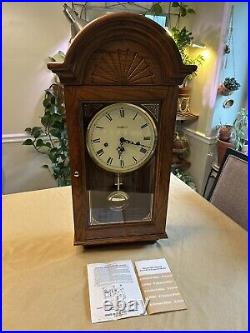 Howard Miller Pendulum westminster Chime Wall Clock 613-230 -No Key- Great