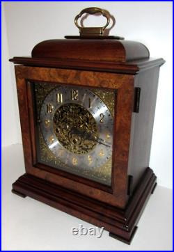 Howard Miller Quarter Hour Westminster Chime Bracket Clock 8-day, Key-wind