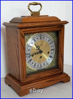 Howard Miller Quarter Hour Westminster Chime Bracket Mantel Clock 8-Day