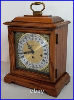 Howard Miller Quarter Hour Westminster Chime Bracket Mantel Clock 8-Day