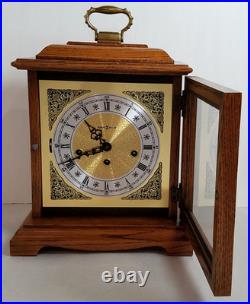 Howard Miller Quarter Hour Westminster Chime Bracket Mantel Clock 8-Day