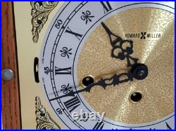 Howard Miller Quarter Hour Westminster Chime Bracket Mantel Clock 8-Day