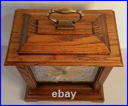Howard Miller Quarter Hour Westminster Chime Bracket Mantel Clock 8-Day