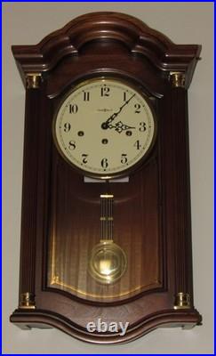 Howard Miller Quarter Hour Westminster Chime Wall Clock 8-Day, Key-wind