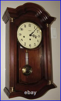 Howard Miller Quarter Hour Westminster Chime Wall Clock 8-Day, Key-wind