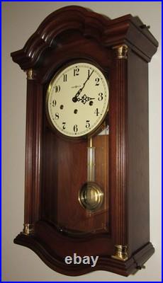 Howard Miller Quarter Hour Westminster Chime Wall Clock 8-Day, Key-wind