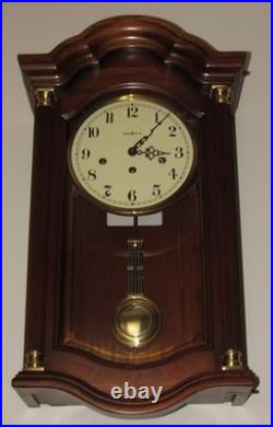 Howard Miller Quarter Hour Westminster Chime Wall Clock 8-Day, Key-wind