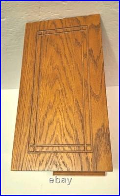 Howard Miller Quartz Eastlake Mission Mantel Clock 630-165