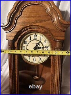 Howard Miller Quartz Wall Clock 613-226 Mint Condition Works Perfectly