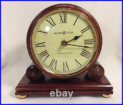 Howard Miller Redford Windsor Tabletop Mantel Chime Clock Quartz 635-123