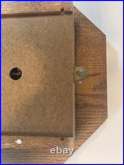 Howard Miller Regulator Wall Clock Chimes Mechanical Key 612-533 Honey Oak Works