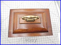Howard Miller Samual Watson 612-429 Cherry Wood Triple Chime Mantle Clock
