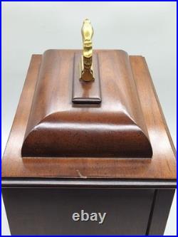 Howard Miller Samuel Watson Mantel Clock 612-429 Triple Chime WORKING With Key