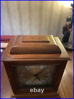 Howard Miller Samuel Watson Mantel Clock 612-429 Triple Chime WORKING With Key Howard Miller Samuel Watson Mantel Clock 612-429 Triple Chime WORKING With Key