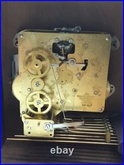 Howard Miller Samuel Watson Mantel Clock 612-429 Triple Chime WORKING With Key